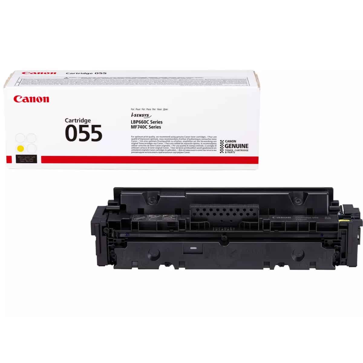 055 Y Toner laser Canon 3013C002 - Jaune