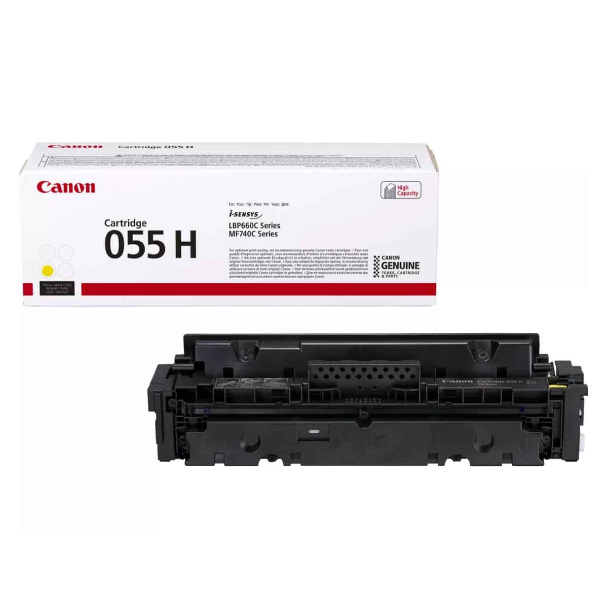 055 H Y Toner laser Canon 3017C002 - Jaune