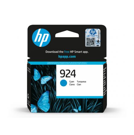 HP-924 C Cartouche d'encre HP - 4K0U3NE - Cyan