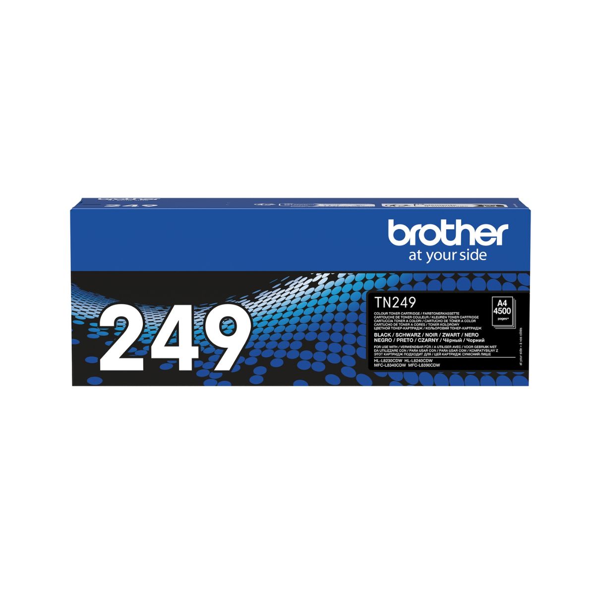 TN-249 BK Toner laser Brother - Black