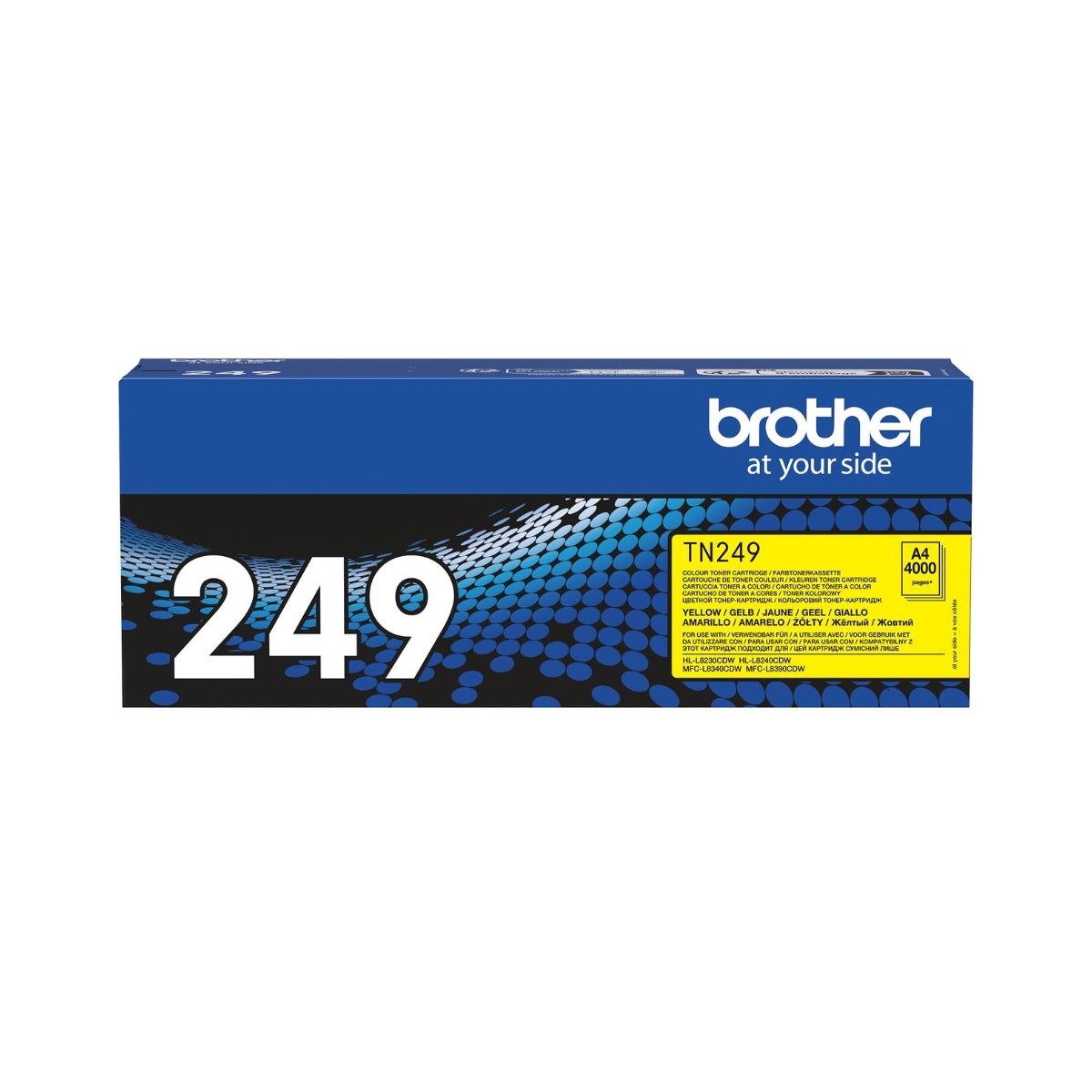 TN-249 Y Toner laser Brother- Jaune