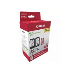 Pack PG-545 XL / CL-546 XL Cartouches d'encre Canon - 8286B006 + 50 feuilles de papier photo