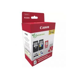 Pack PG-540 L / CL-541 XL Cartouches d'encre Canon - 5224B007 + 50 feuilles de papier photo