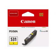 CLI-531 Y Cartouche d'encre Canon 6121C001 - Jaune