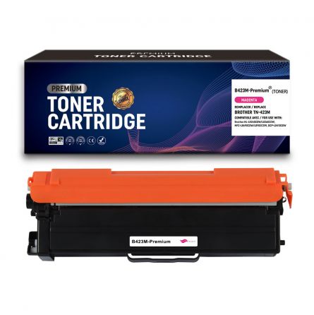 TN 421 / TN-423 M Toner laser générique Prémium pour Brother - Magenta
