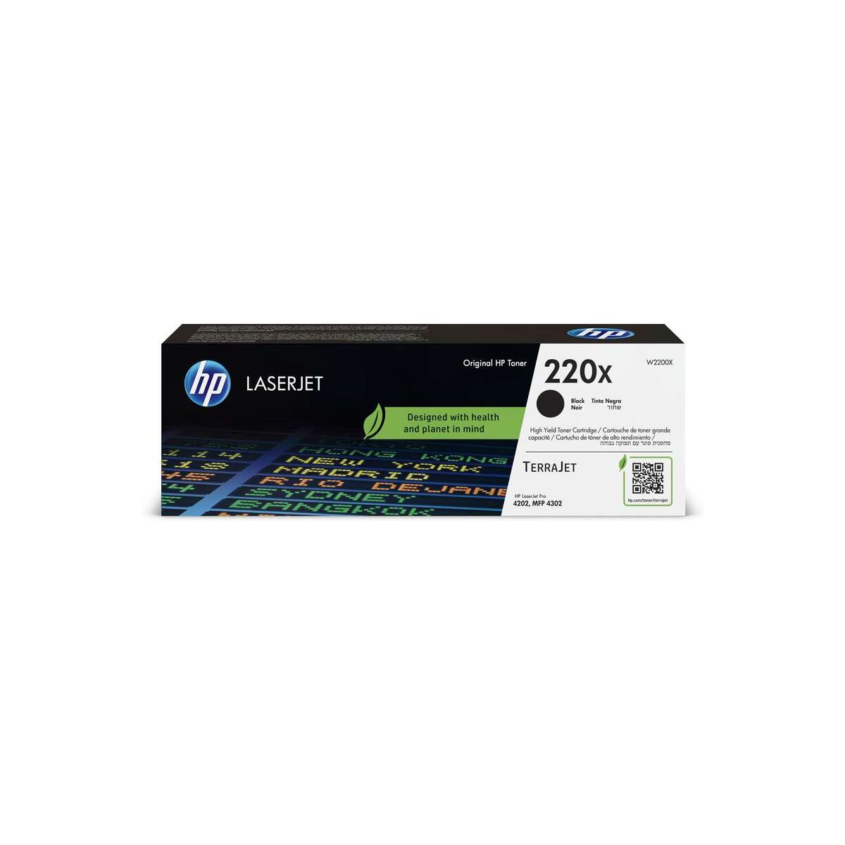 W2200X Toner laser HP 220X - Noir