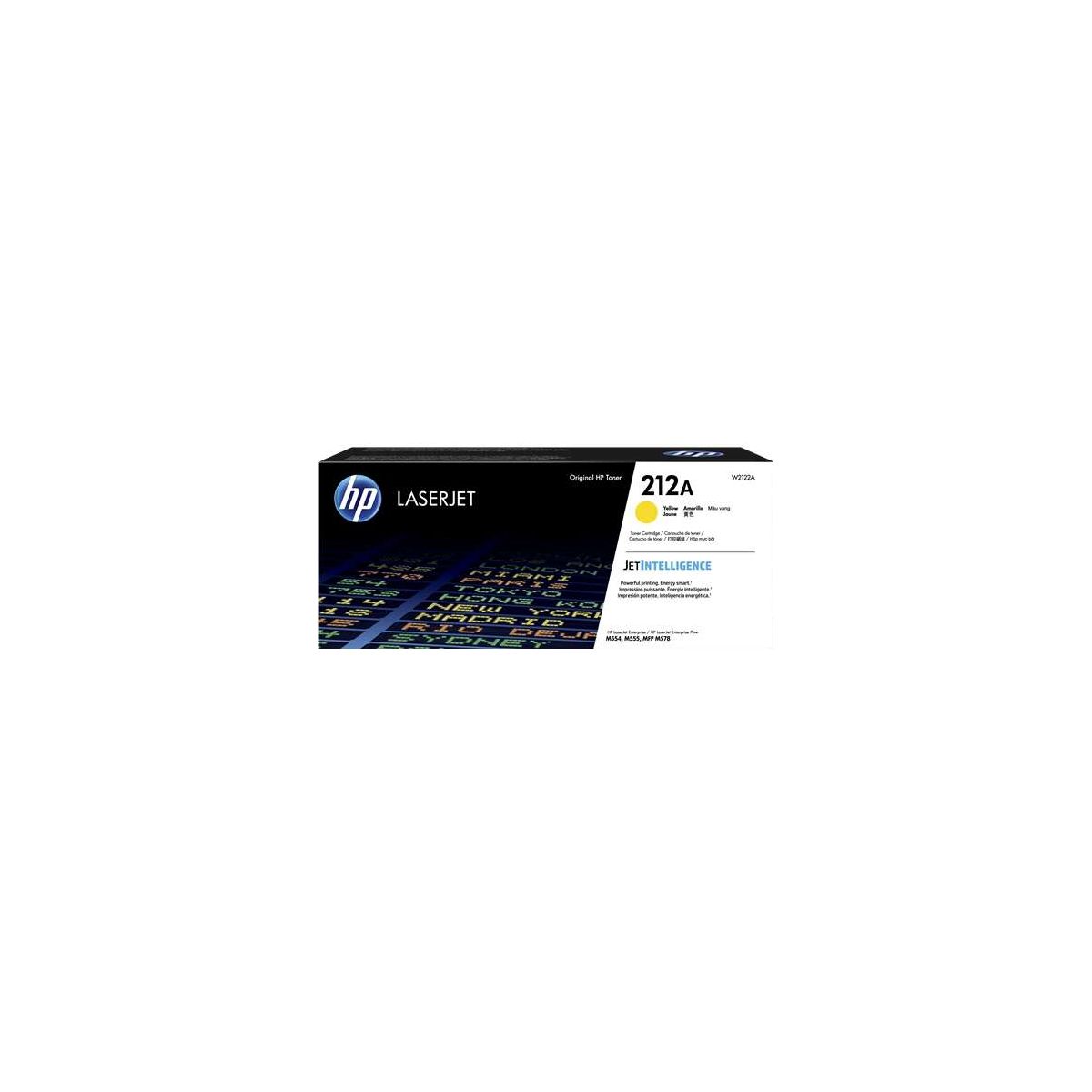 W2122A Toner laser HP 212A - jaune