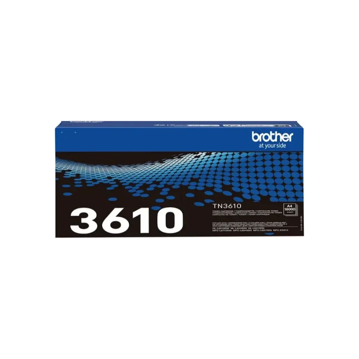 TN 3610 BK Toner laser Brother - Noir