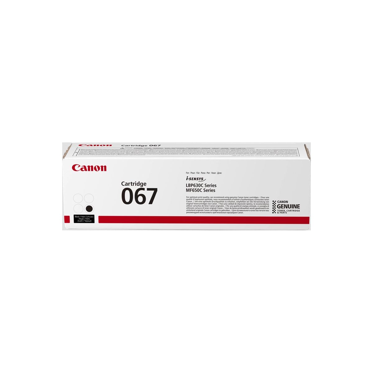 067 BK Toner laser Canon 5102C002 - Noir