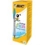 Lot de 20 stylos à bille Bic - Bleu Turquoise