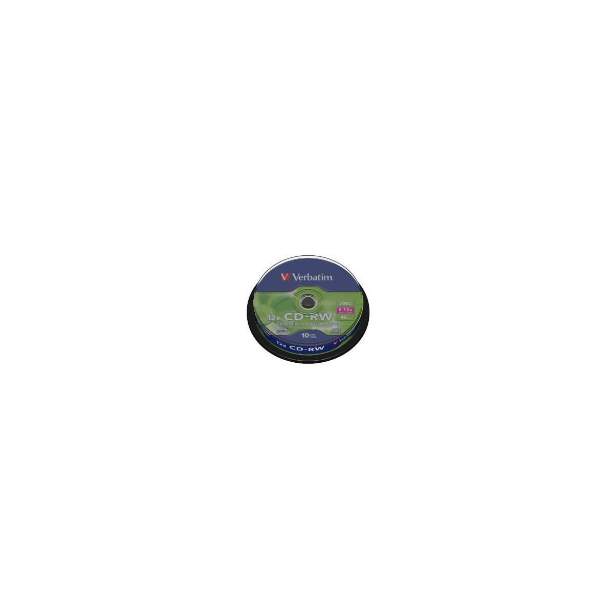 Spindle de 10 CD-R 52x - 700 Mo 80 min - Verbatim