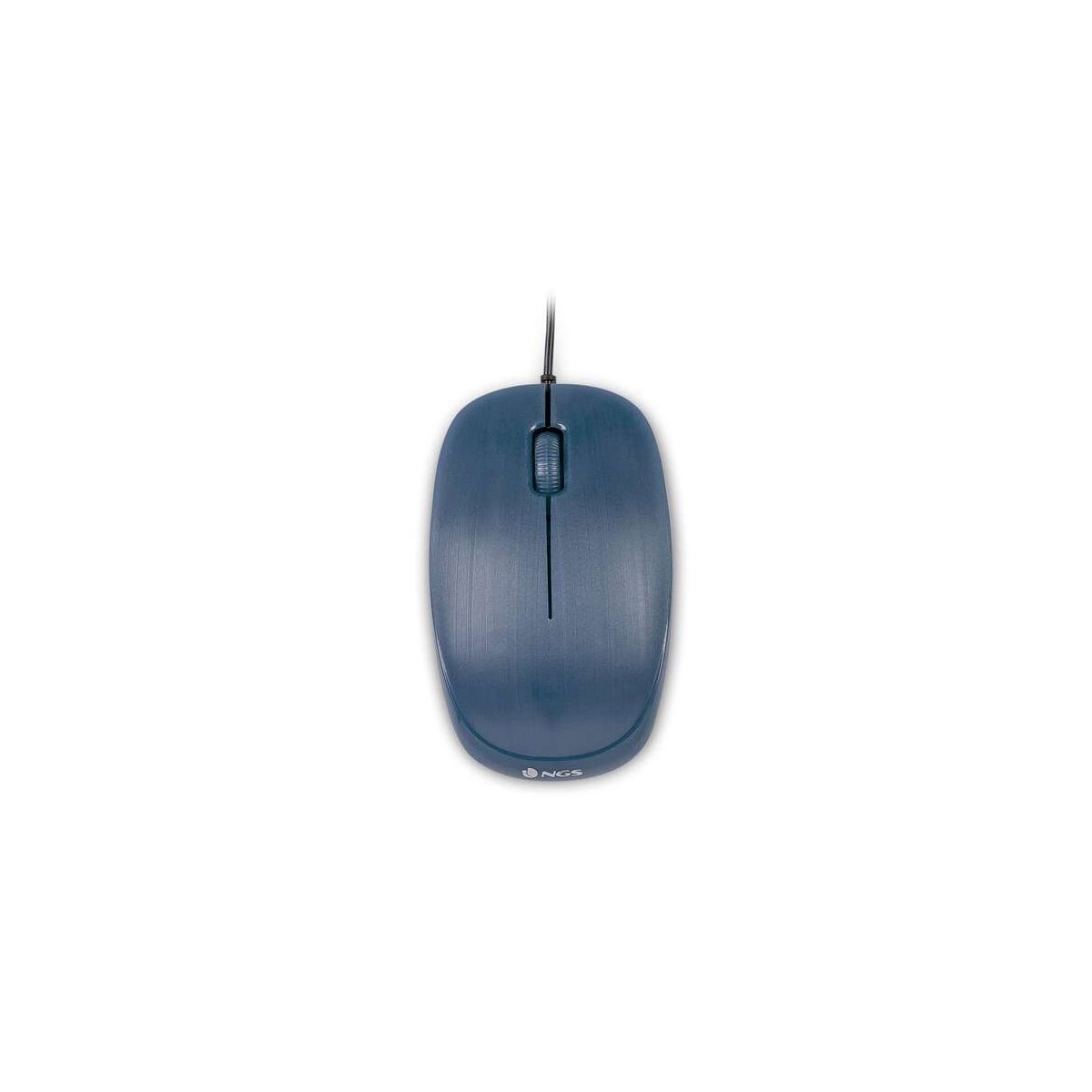 Souris NGS Flame 1000dpi USB - 3 Boutons - Ambidextre - Bleu