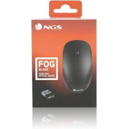 Souris NGS Fog 1000dpi sans fil - 3 Boutons - Ambidextre - Noir