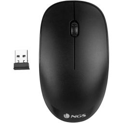 Souris NGS Fog 1000dpi sans fil - 3 Boutons - Ambidextre - Noir