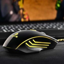Souris Gaming NGS GMX-123 3200dpi USB - 7 Boutons - Noir