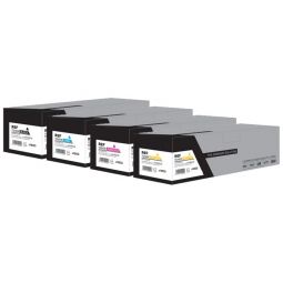 Pack 4 cartouches MC853 Toner laser générique prémium pour Oki - 45862840
