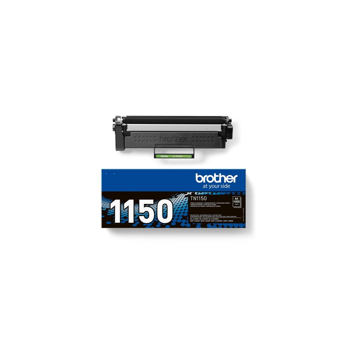 TN 1150 BK Toner laser Brother - Noir