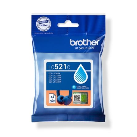 LC521 C Cartouche d'encre Brother - Cyan