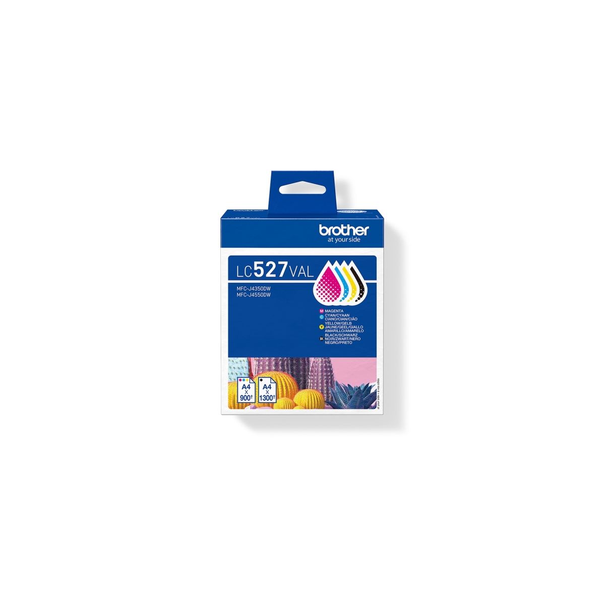 Pack 4 cartouches LC527 Brother - 4 couleurs
