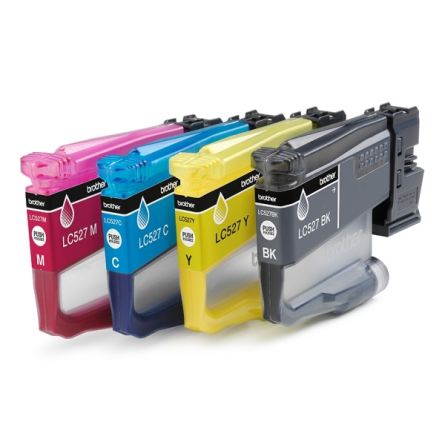 Pack 4 cartouches LC527 Brother - 4 couleurs