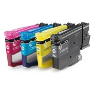 Pack 4 cartouches LC527 XL Brother - 4 couleurs