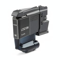 LC521 B Cartouche d'encre générique pour Brother - Noir