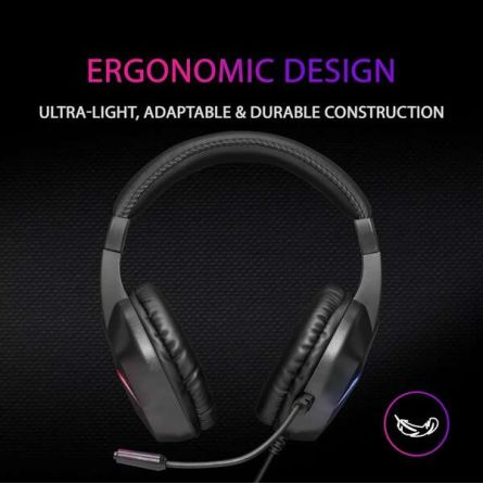 Casque avec Microphone MH122 - Mars Gaming - Noir