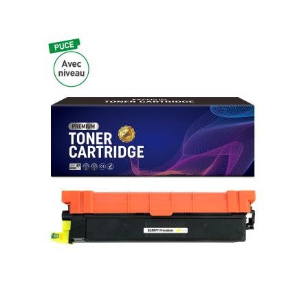 TN-249 Y Toner laser générique Prémium pour Brother - Jaune