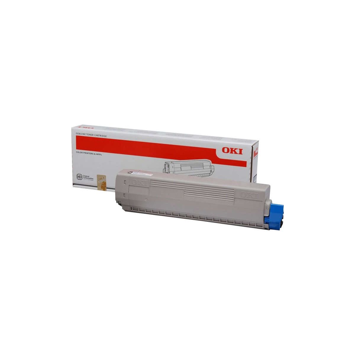 MC853 / 873 / 883 C Toner laser Oki 45862839 - Cyan