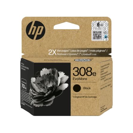 HP-308 BK EvoMore Cartouche d'encre HP - 7FP22UE - Noir