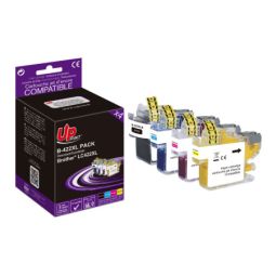 Pack 4 cartouches LC422 XL générique pour Brother - 4 couleurs - UPrint