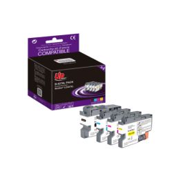 Pack 4 cartouches LC427 XL générique pour Brother - 4 couleurs - UPrint