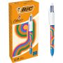 Stylo à bille Bic 4 Couleurs - Decors Lines