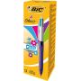 Stylo à bille Bic 4 Couleurs - Grip Fashion