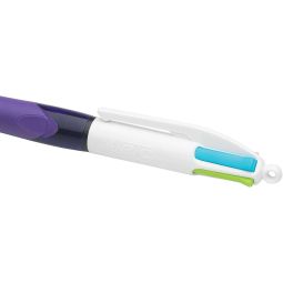 Stylo à bille Bic 4 Couleurs - Grip Fashion