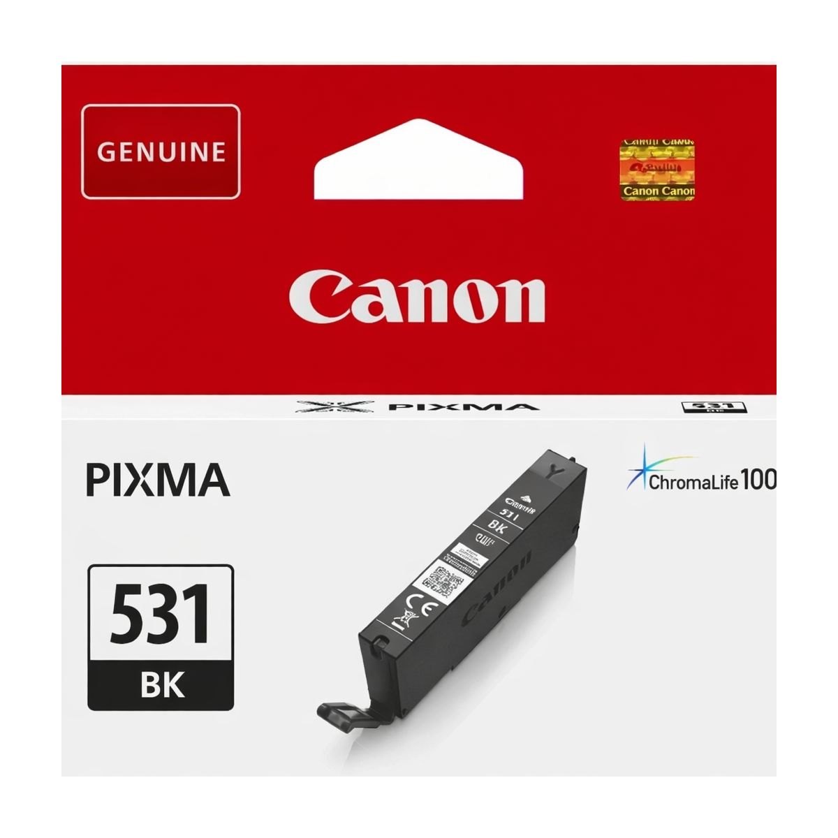 CLI-531 BK Cartouche d'encre Canon 6118C001 - Noir