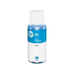 N°31 C Bouteille d'encre HP 1VU26AE - Cyan