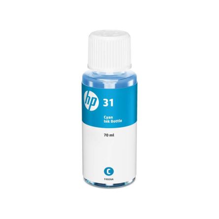 N°31 C Bouteille d'encre HP 1VU26AE - Cyan