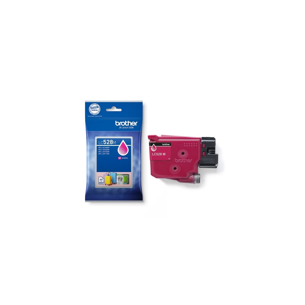 LC528 M Cartouche d'encre Brother - Magenta
