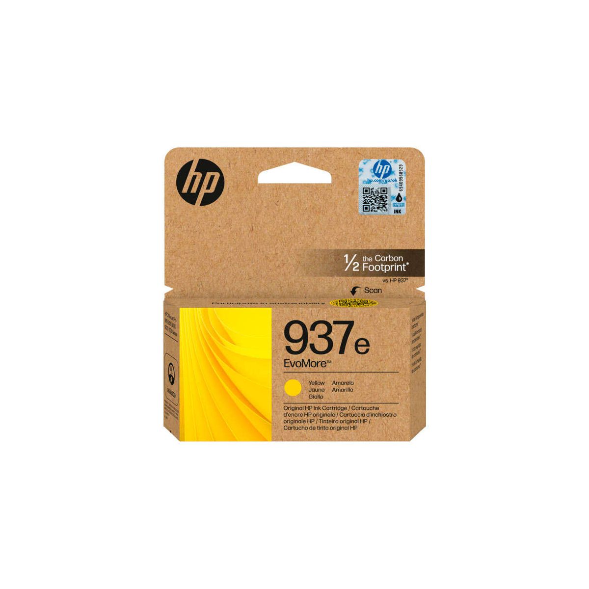HP-937e XL Y Cartouche d'encre HP - 4S6W8NE - Jaune