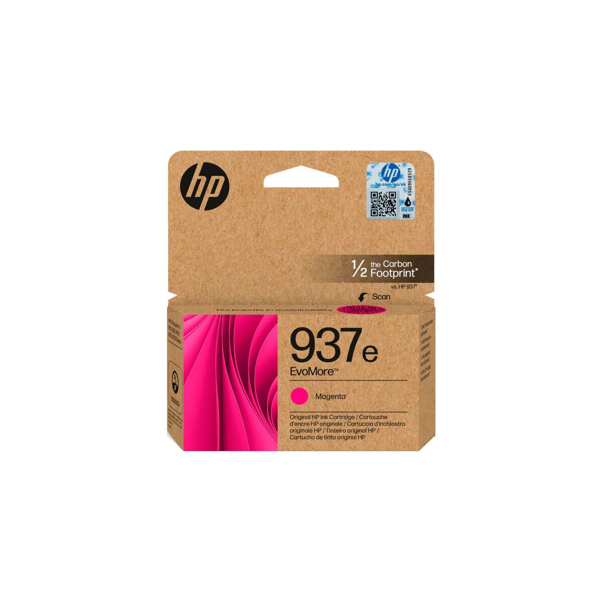 HP-937e XL M Cartouche d'encre HP - 4S6W7NE - Magenta