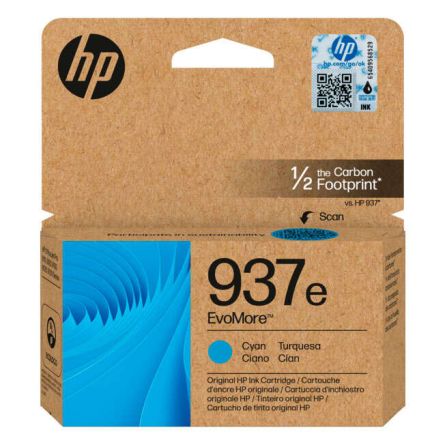 HP-937e XL C Cartouche d'encre HP - 4S6W6NE - Cyan