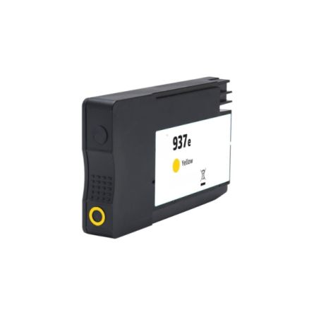 HP-937e XL Y Cartouche d'encre générique pour HP - 4S6W8NE - Jaune