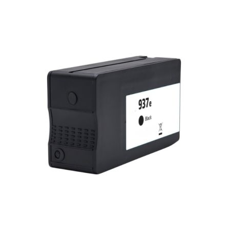 HP-937e XL BK Cartouche d'encre générique pour HP - 4S6W9NE - Noir