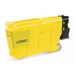 LC528 XL Y Cartouche d'encre générique pour Brother - Jaune