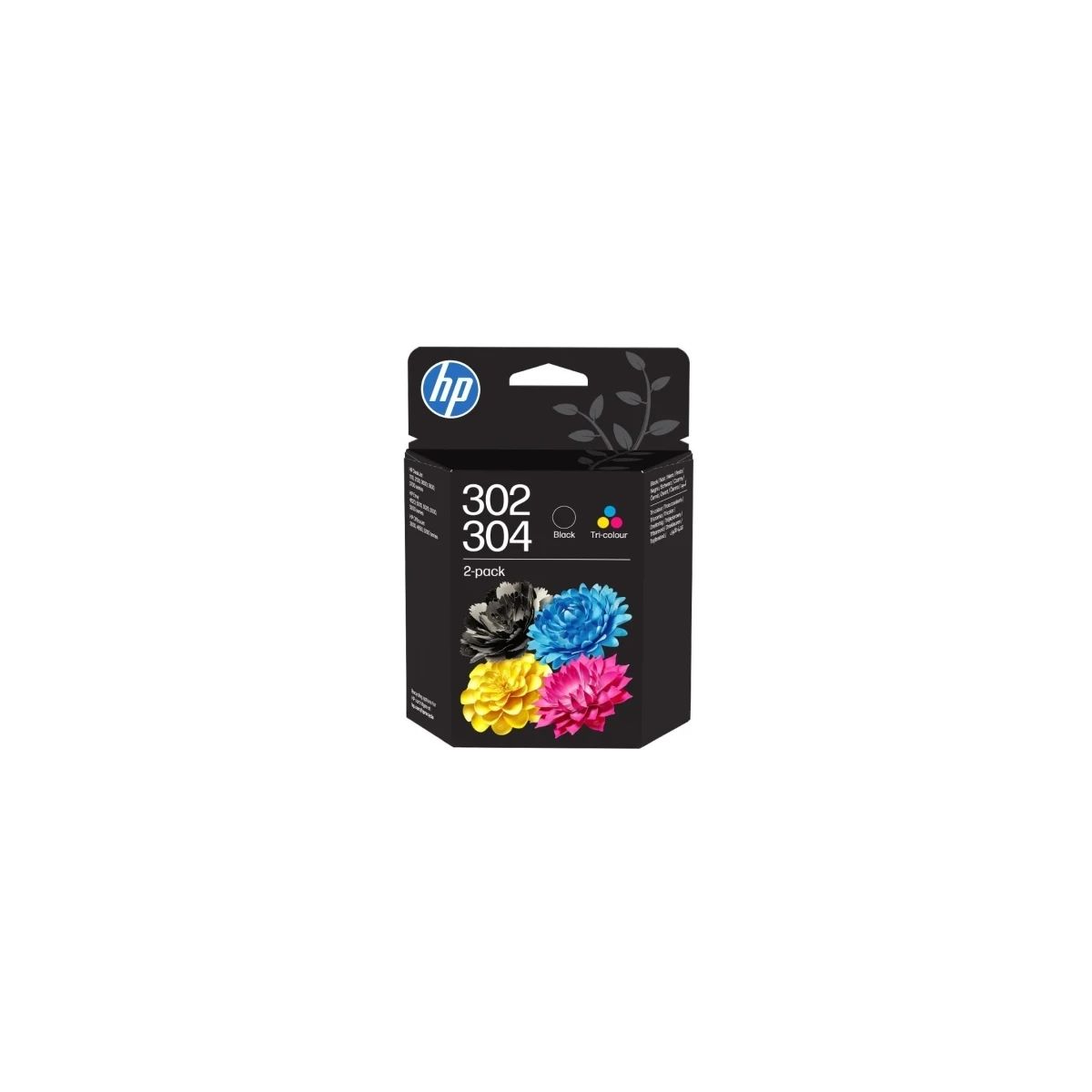 Pack HP-302/304 BK + CL Cartouches d'encre HP - B82L1AE / X4D37AE / 3JB05AE