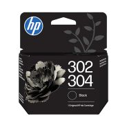 HP 302 / 304 BK Cartouche d'encre HP - B7RT7AE / F6U66AE / N9K06AE