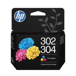 HP 302 / 304 CL Cartouche d'encre HP - B7RT6AE / F6U65AE / N9K05AE