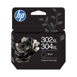 HP 302XL / 304XL BK Cartouche d'encre HP - B7RT9AE / F6U68AE / N9K08AE