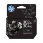 HP 302XL / 304XL BK Cartouche d'encre HP - B7RT9AE / F6U68AE / N9K08AE